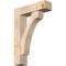 Ekena Millwork Legacy Block Smooth Bracket w/ Offset Brace, Douglas Fir, 7 1/2"W x 28"D x 40"H BKT0806X28X40LEC05SDF - alternate 1
